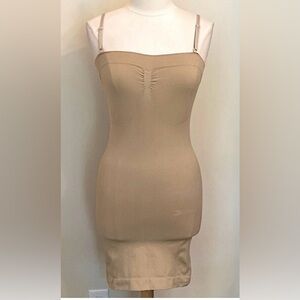 FIT Figure Improving Technology Tan Slip Shaper Size XL